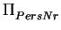 $\displaystyle \Pi_{PersNr}^{}$