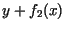 $y+f_{2}(x)$