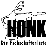 HONK - Die Fachschaftenliste